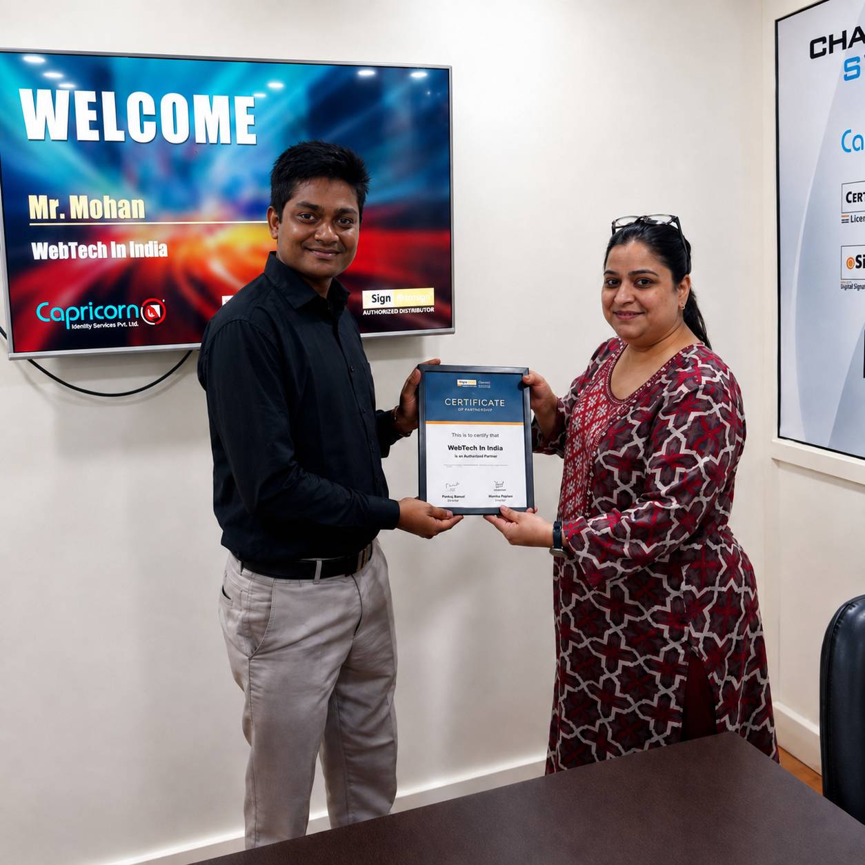 Award Certificate