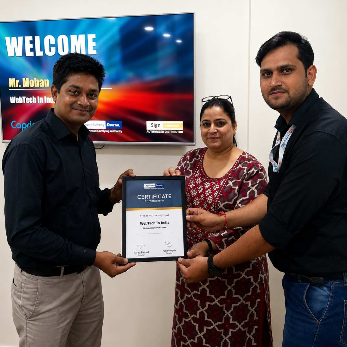 Award Certificate